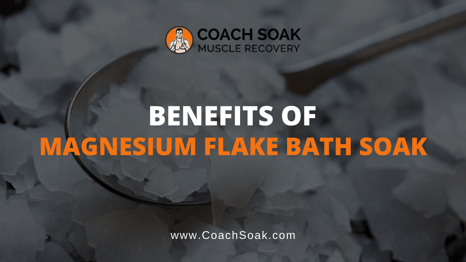 Magnesium Flakes Bath Soak for Muscle Recovery