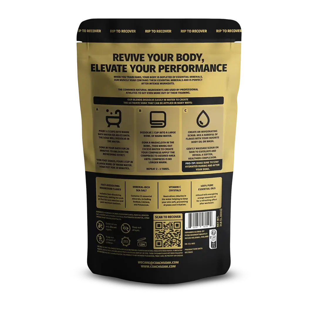 Magnesium Bath Soak - Citrus