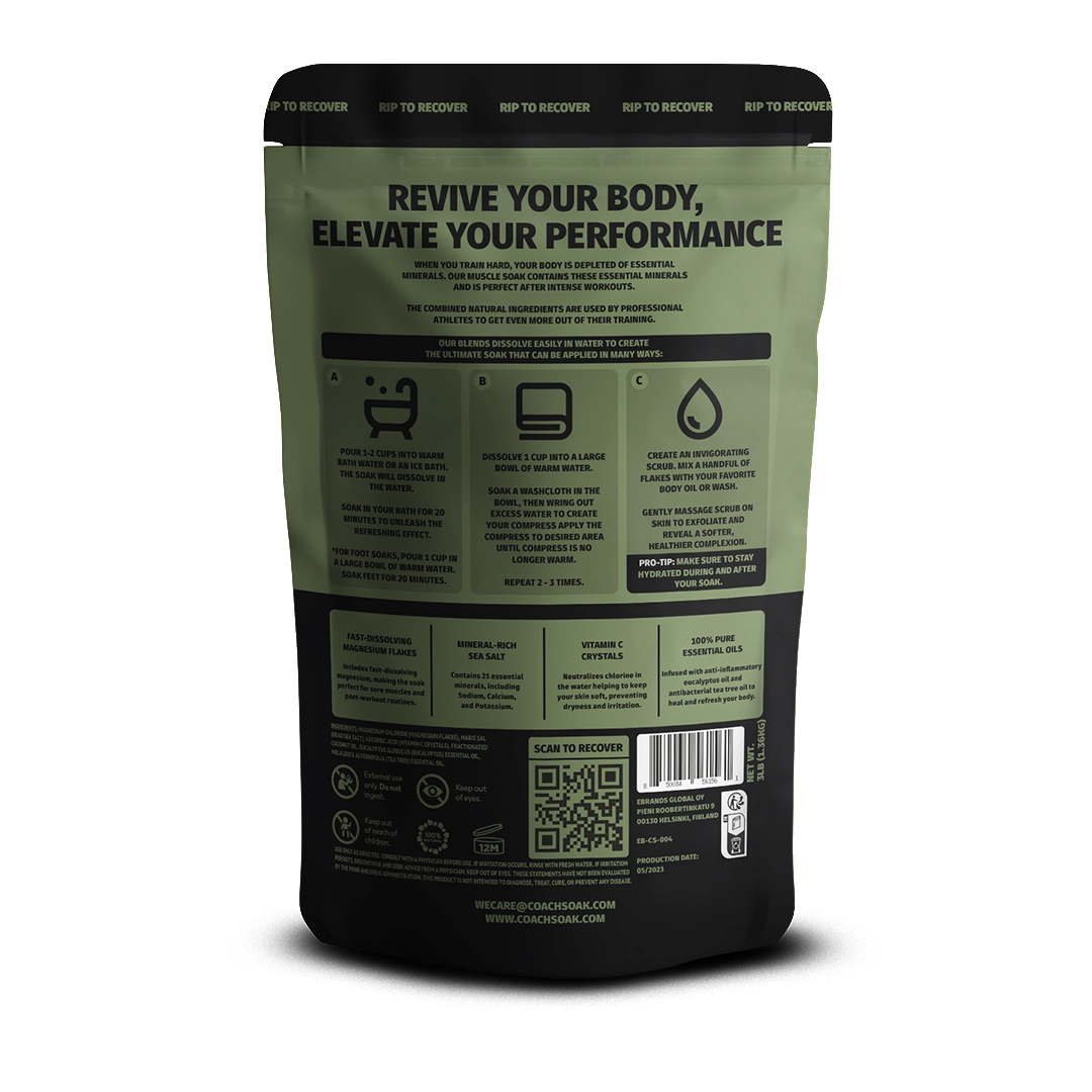 Magnesium Bath Soak - Eucalyptus