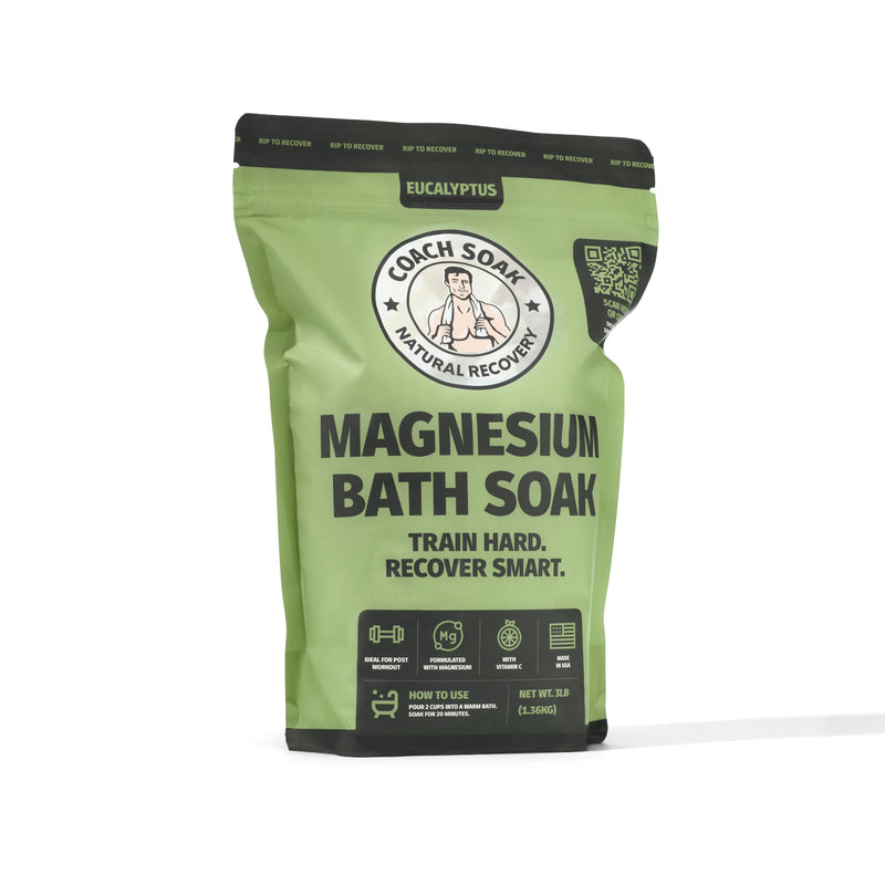 Magnesium Bath Soak - Eucalyptus & Tea Tree | Recovery Mineral Soak