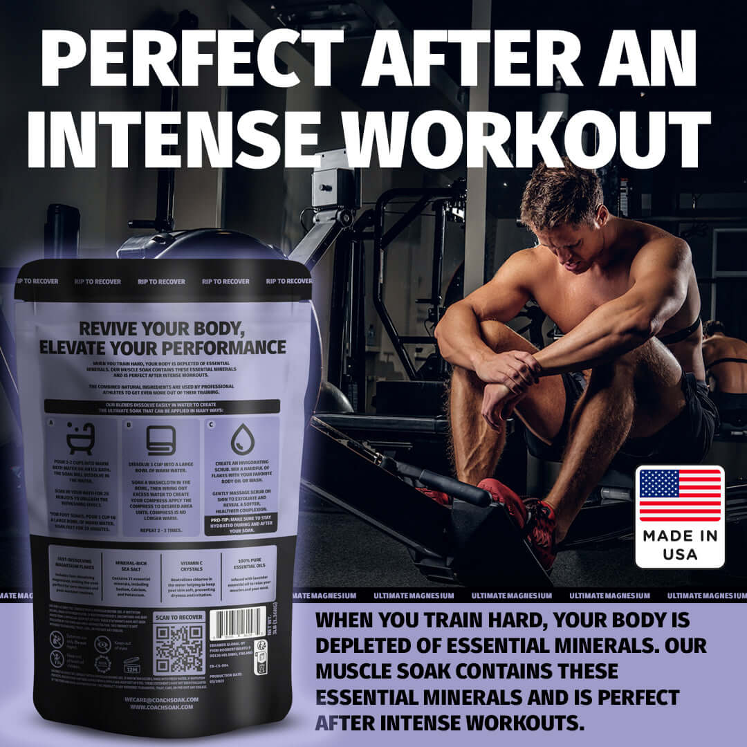 Magnesium Bath Soak - Lavender