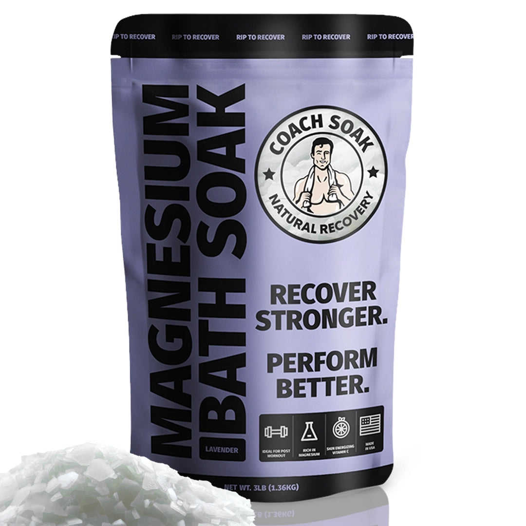 Coach Soak magnesium bath flakes Lavender