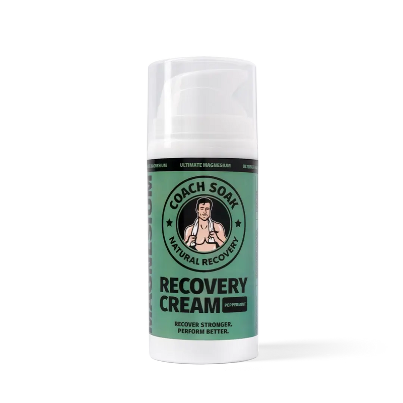Magnesium Recovery Cream - Peppermint - Coach Soak