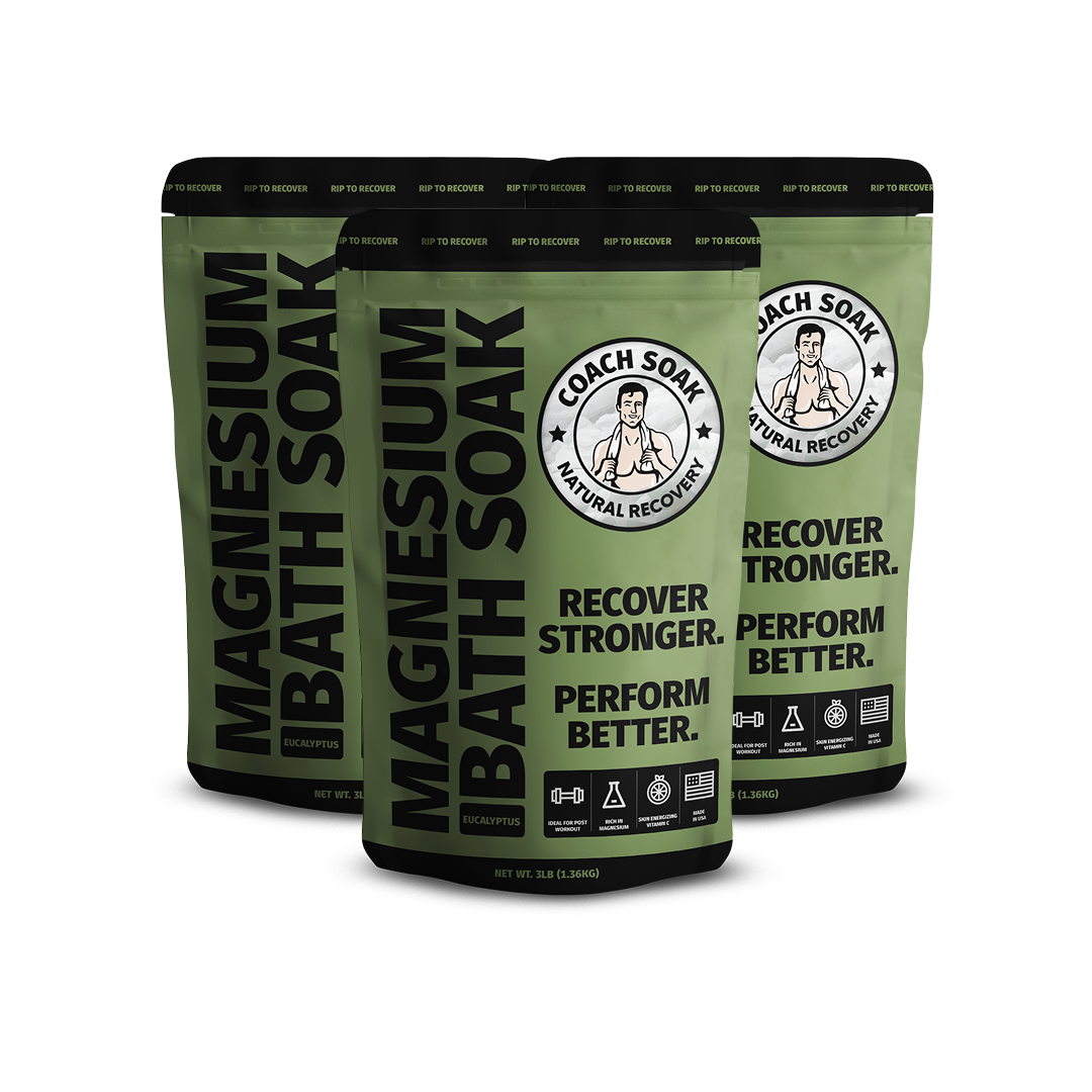 Coach Soak Magnesium Bath Soak.