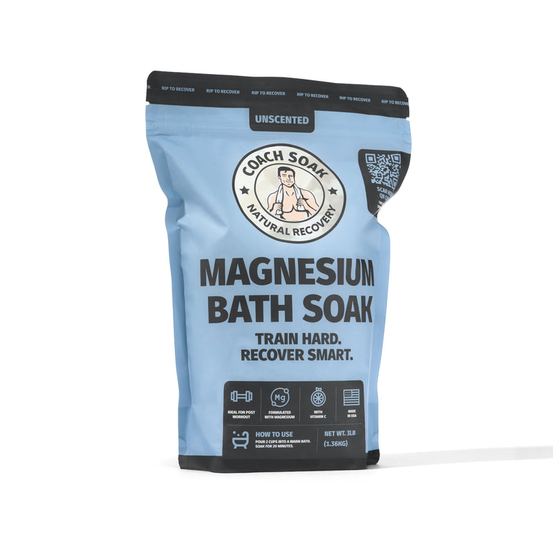 Magnesium Bath Soak - Unscented - Coach Soak