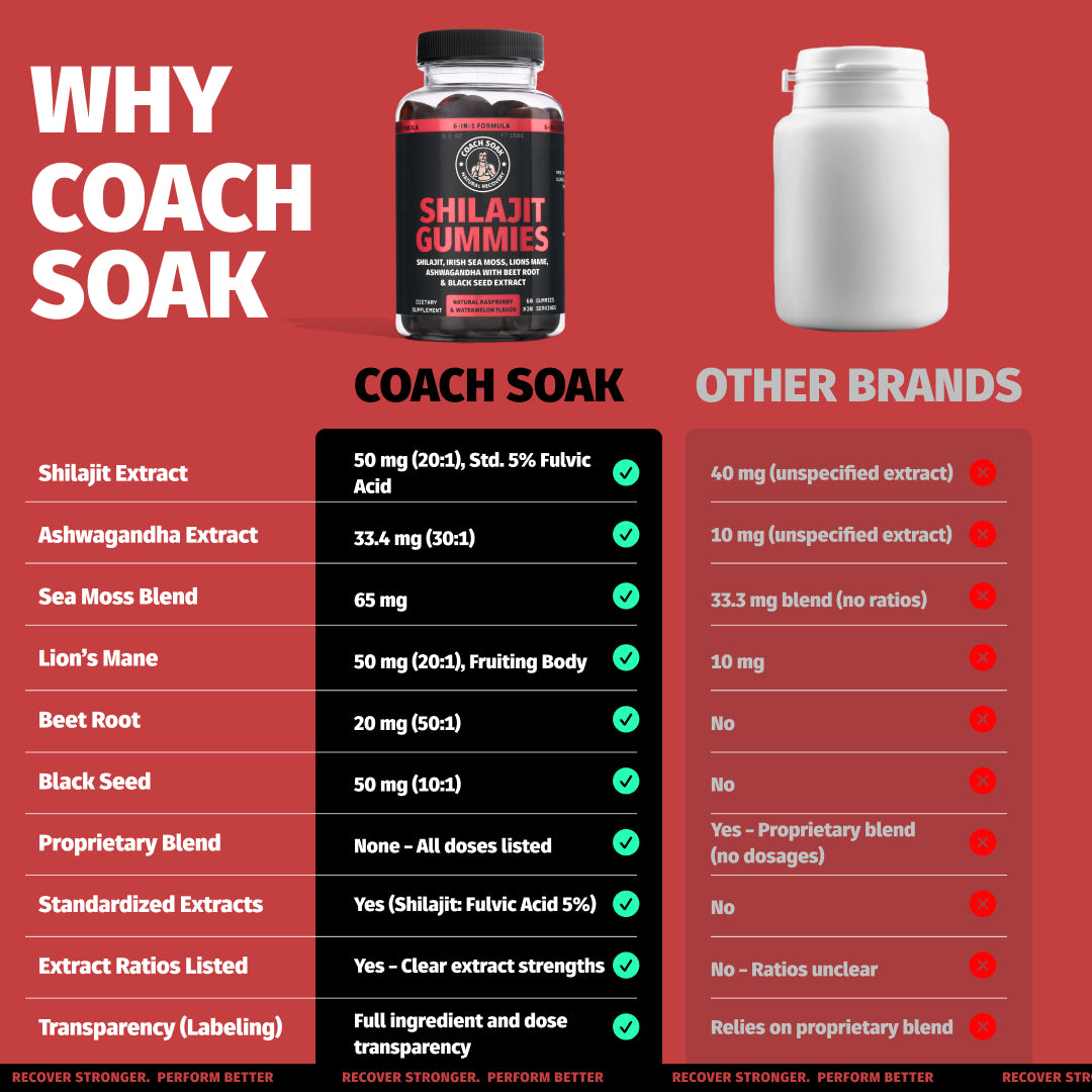 Shilajit Gummies 6-in-1 : Raspberry Watermelon Flavor