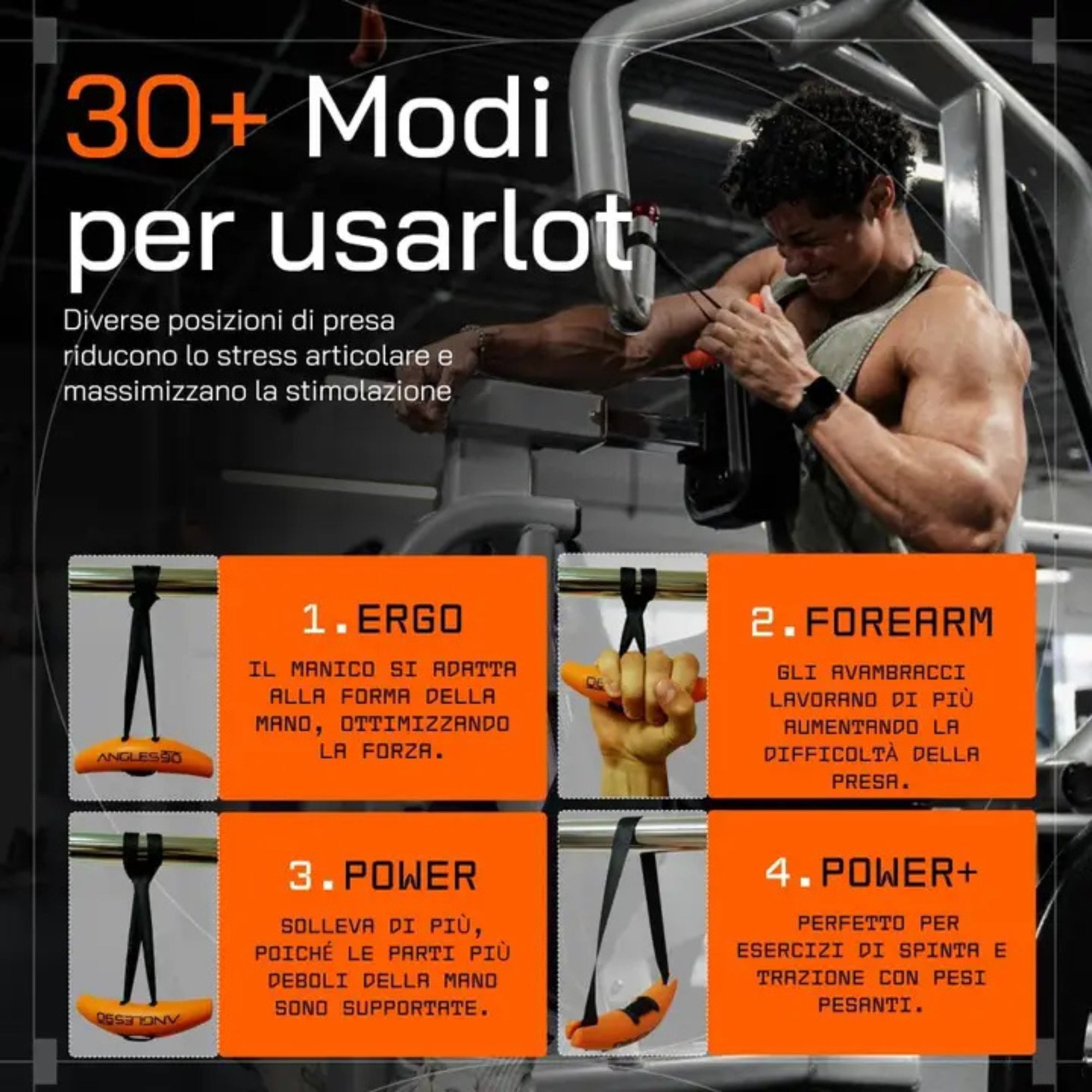 A90 Gym Grips | Ergonomic Handles for Pull-Ups, Rows & Deadlifts