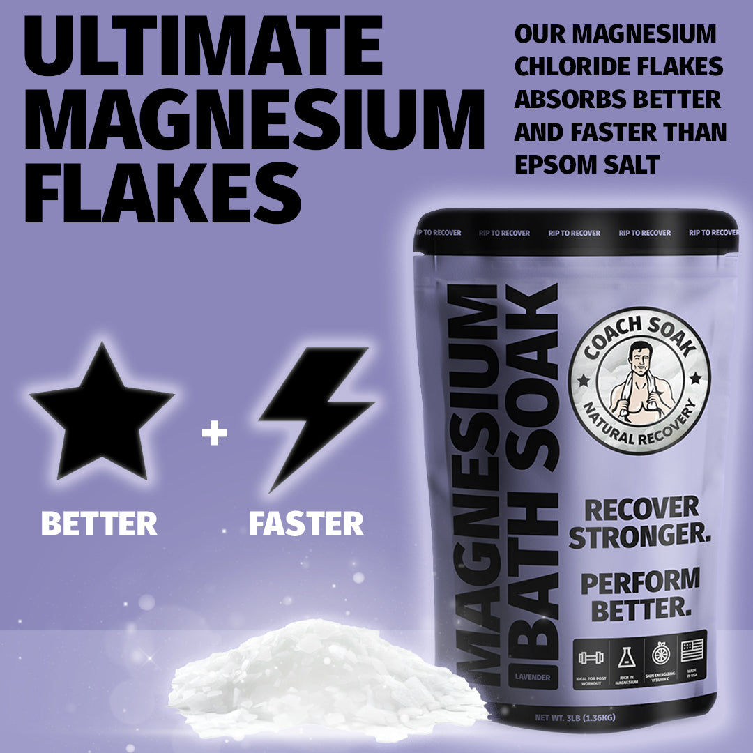 Magnesium Bath Soak - Lavender