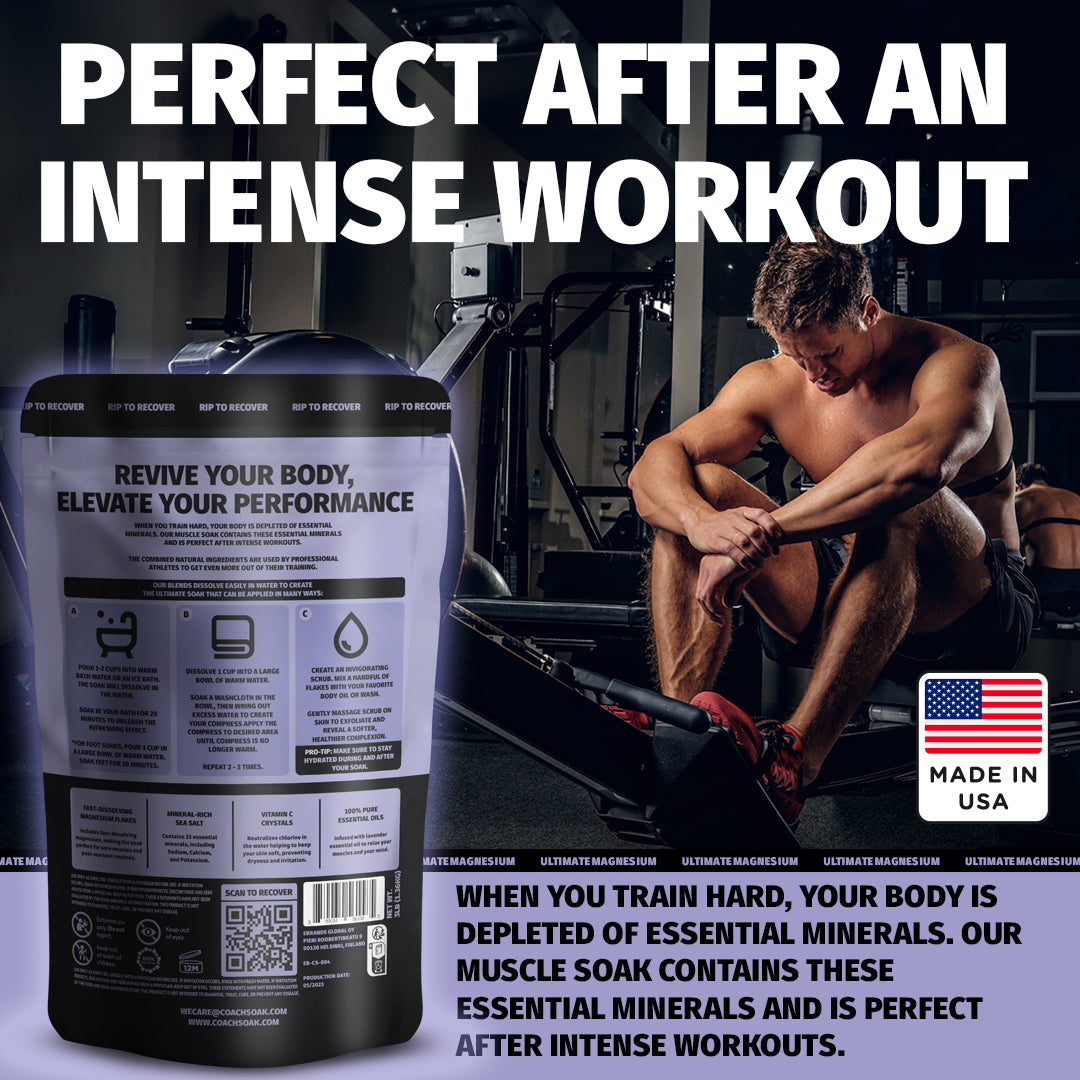 Magnesium Bath Soak - Lavender