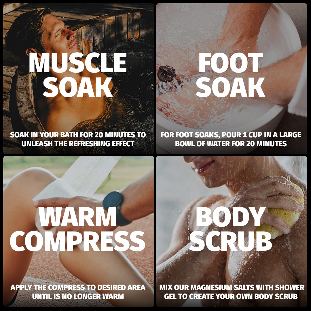 Magnesium Bath Soak - Unscented