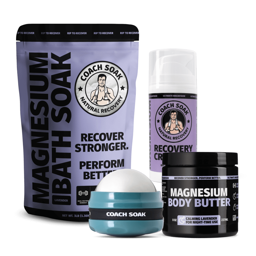 Lavender Magnesium Gift Set – Reset Ritual Kit | Coach Soak