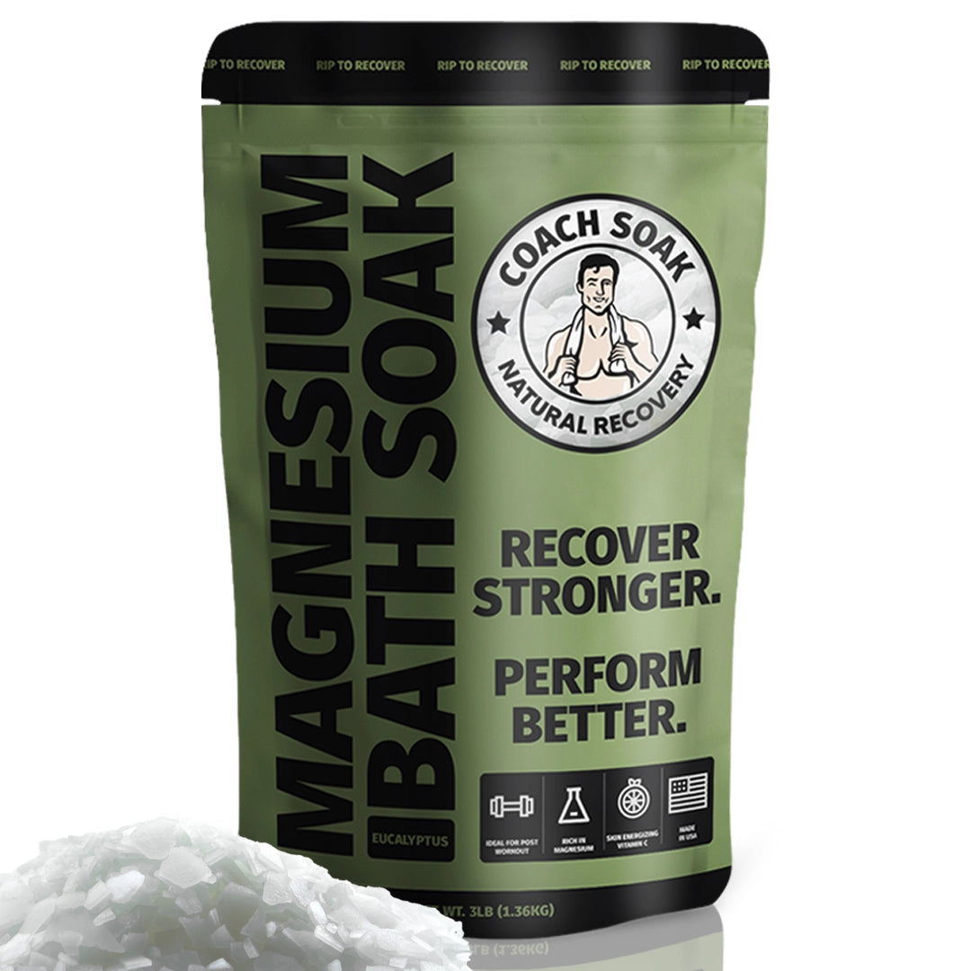 Coach Soak magnesium bath salt eucalyptus
