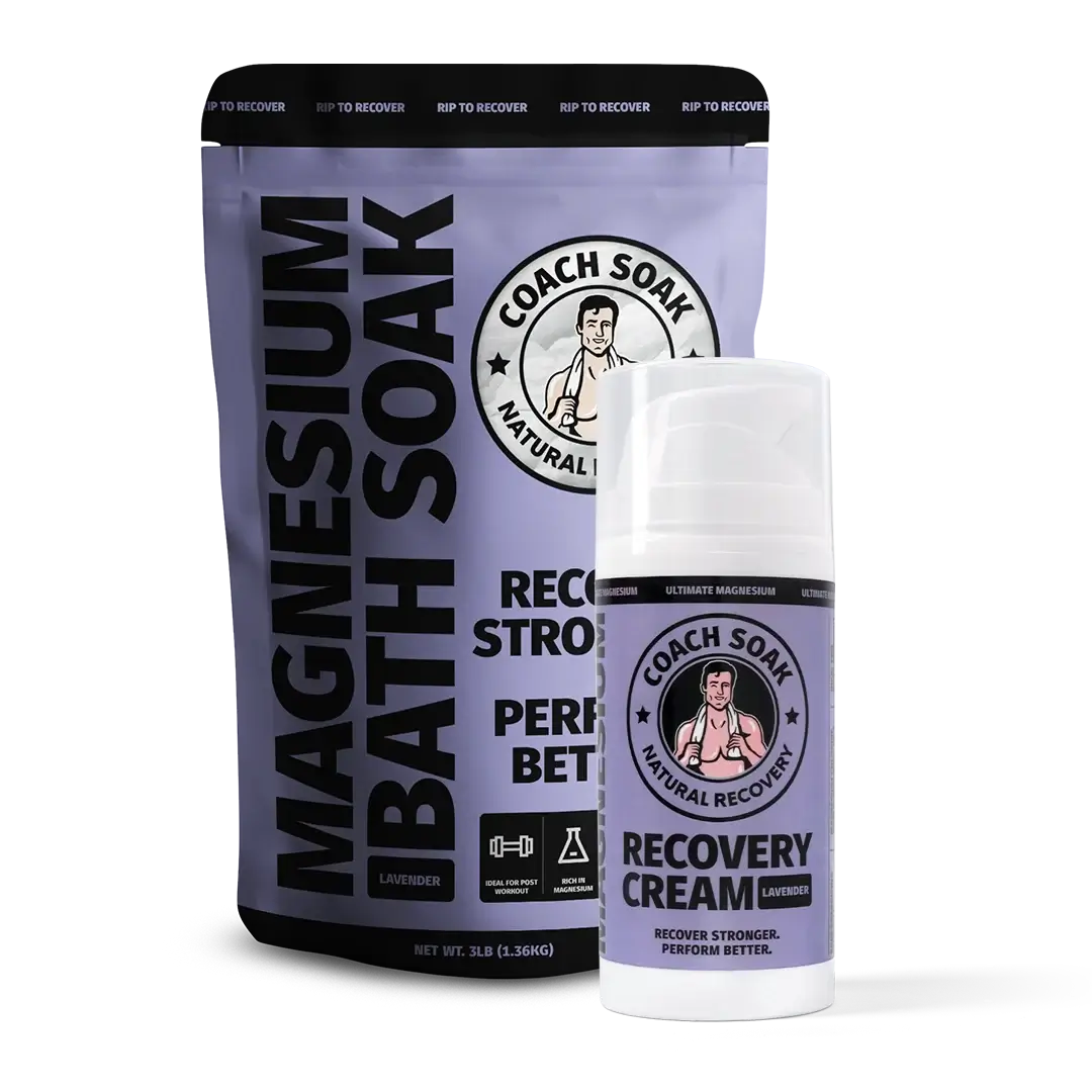 Lavender Recovery Bundle | Muscle Soak & Lotion Self-Care