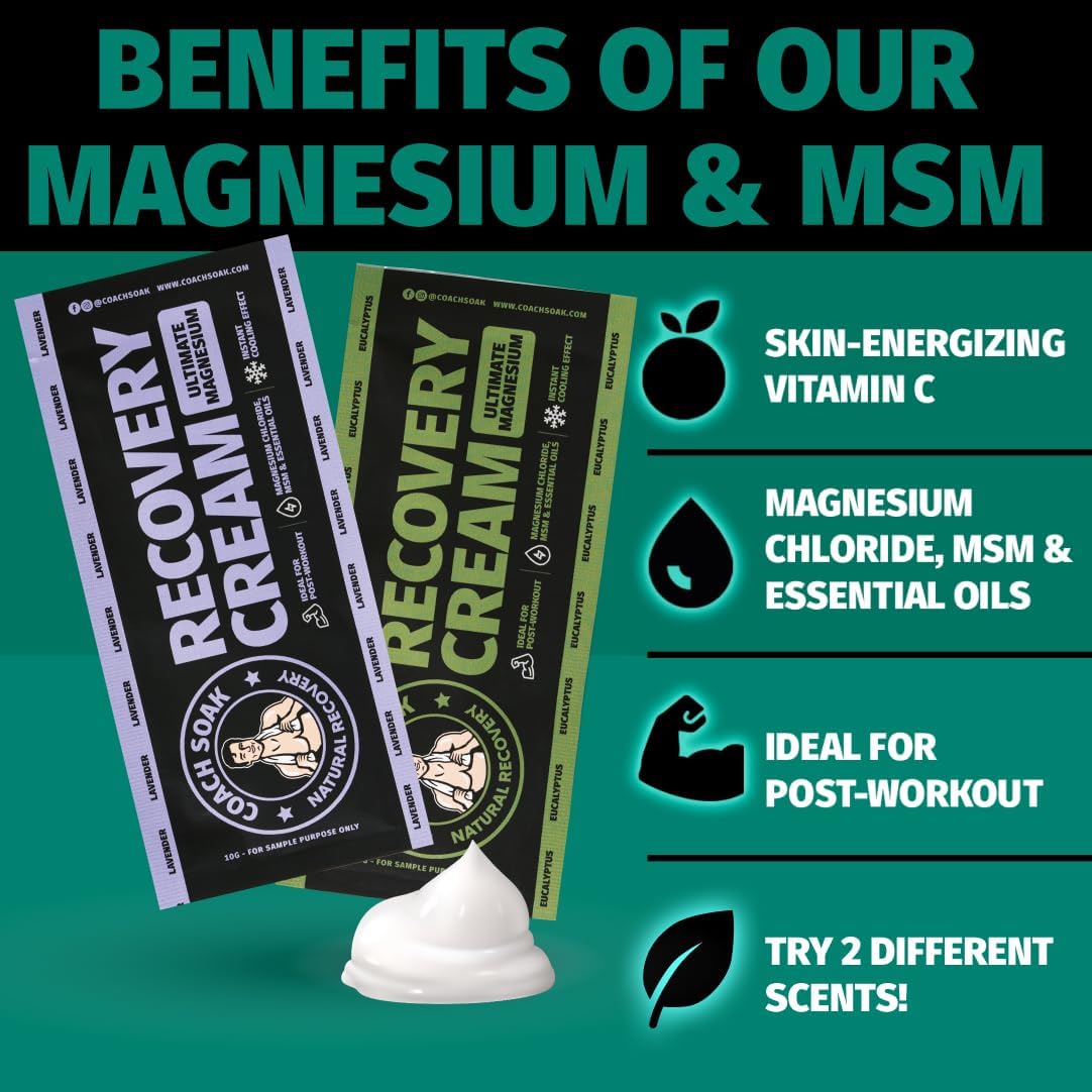 Discovery Kit (Set of 2) Magnesium Lotions Trial Pack -  Lavender and Eucalyptus