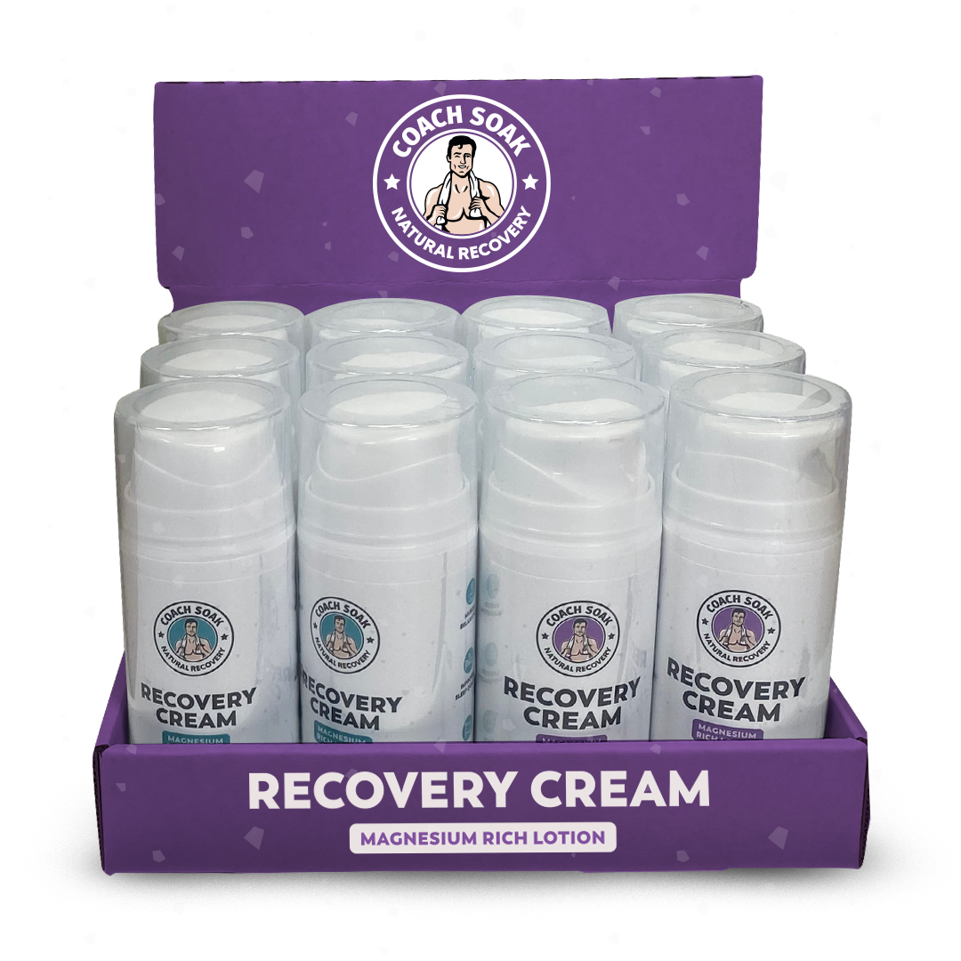 Coach Soak - Recovery Cream Retail Bundle (12pcs + Retail Desktop Carton)